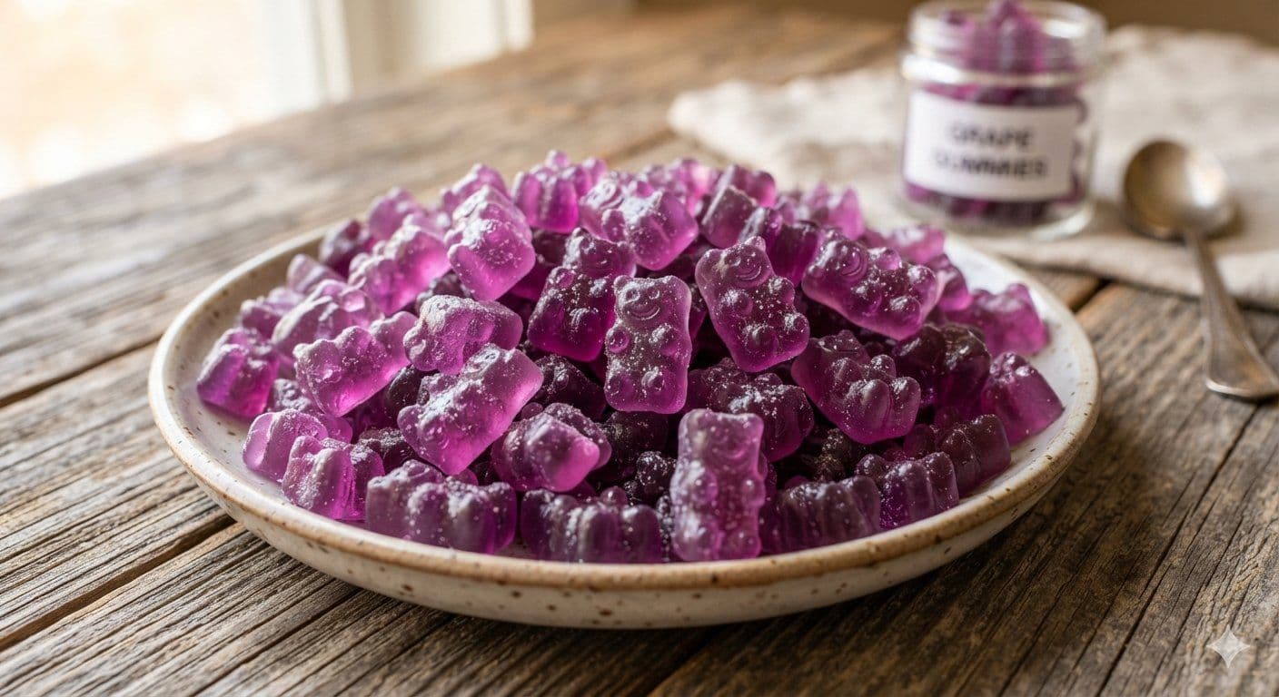 Grape Gummy Bears