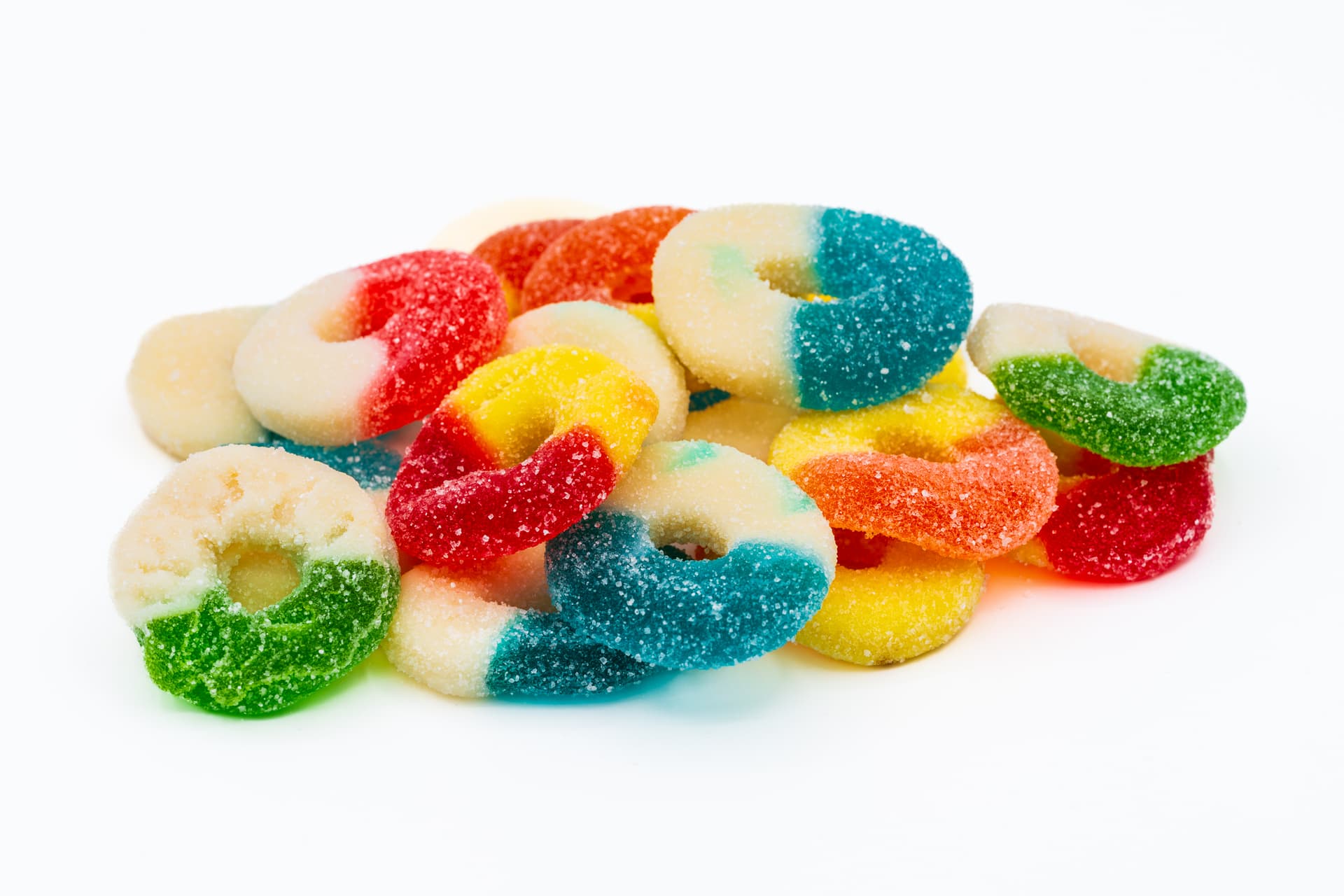 Assorted Gummy Rings/10 oz