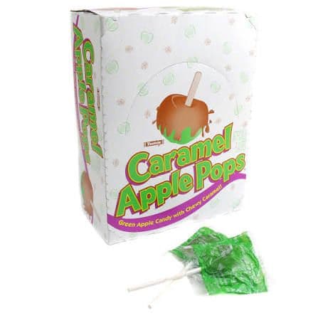 Caramel Apple Pops