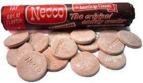 Chocolate Necco Wafers