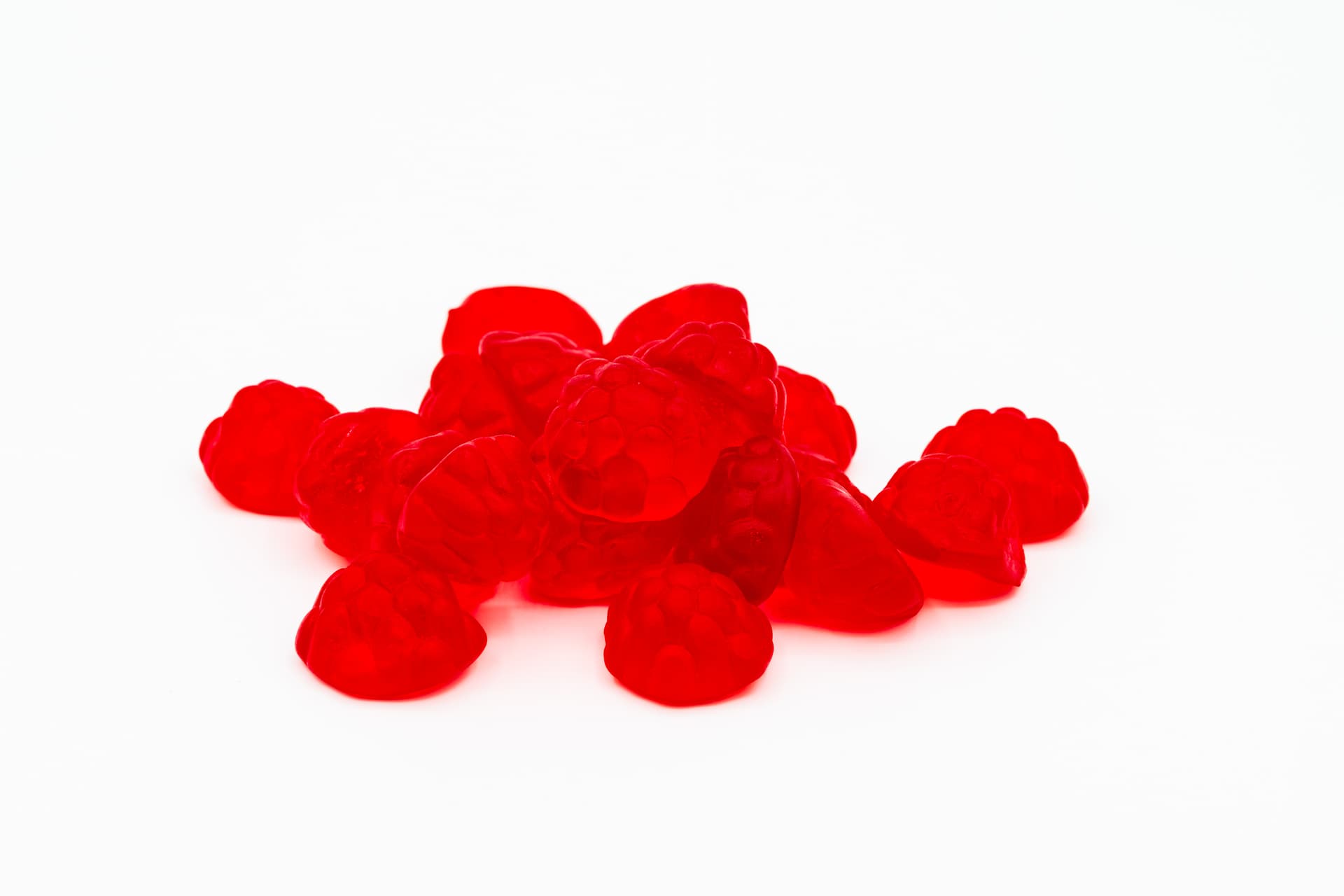 Gummy Raspberries/10 Oz