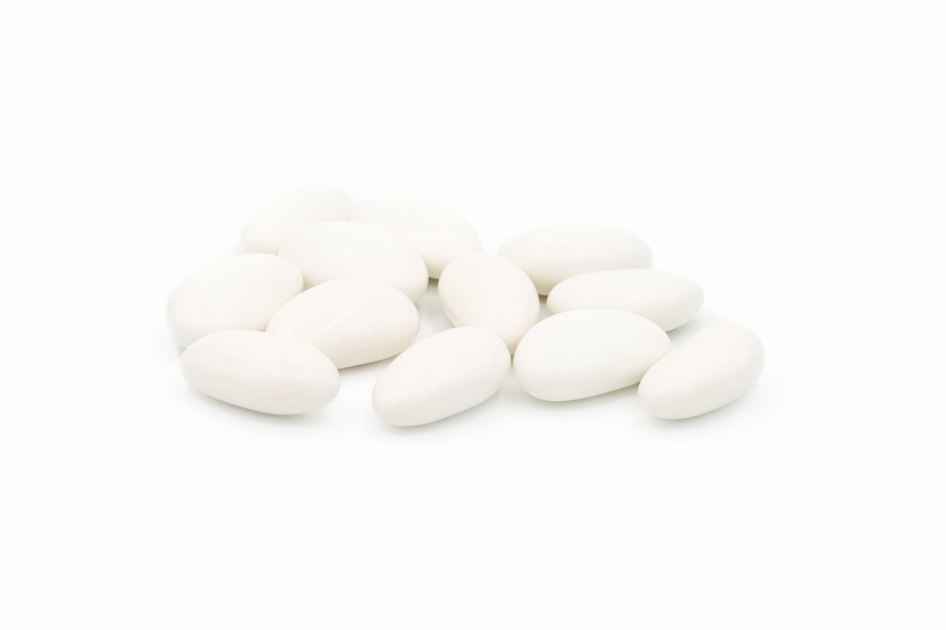 Jordan Almonds White/16oz